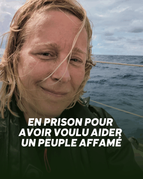 Image pour l'actualité Ecolo demande la libération immédiate de Bénédicte Linard et de tous les membres de la flottille Thousand Madleens to Gaza
